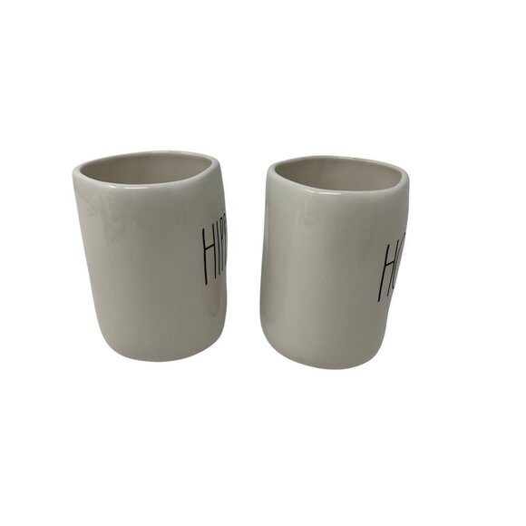 Rae Dunn HIPPITY HOPPITY Mug Set Ceramic 16oz Coffee Mug Kitchen Easter Rabbit - Picture 4 of 6